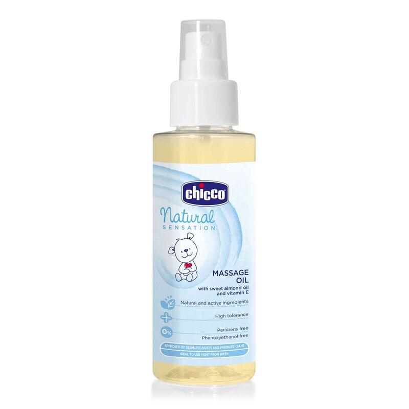 Chicco Massage Oil Natural Sensation (100Ml)