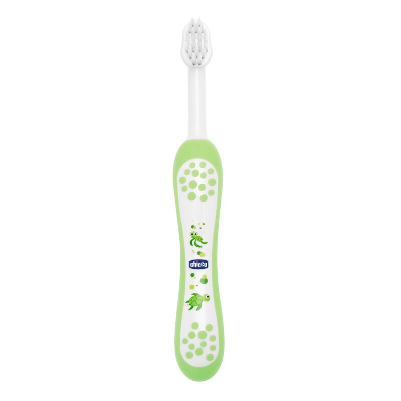 Chicco Toothbrush (6M-3Y) (Green)