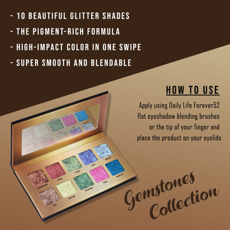 Daily Life Forever52 10 Color Eyeshadow Palette (Gemstones Collection) Gms003 (40Gm)-5