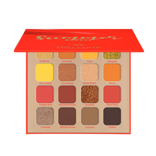 Daily Life Forever52 16 Color Eyeshadow Palette - Summer Breeze(24G)(Summer Breeze) (24G)