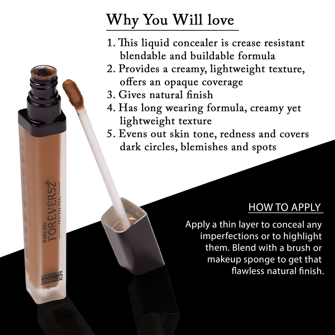 Daily Life Forever52 Coverup Concealer - Espresso (7Ml)-5