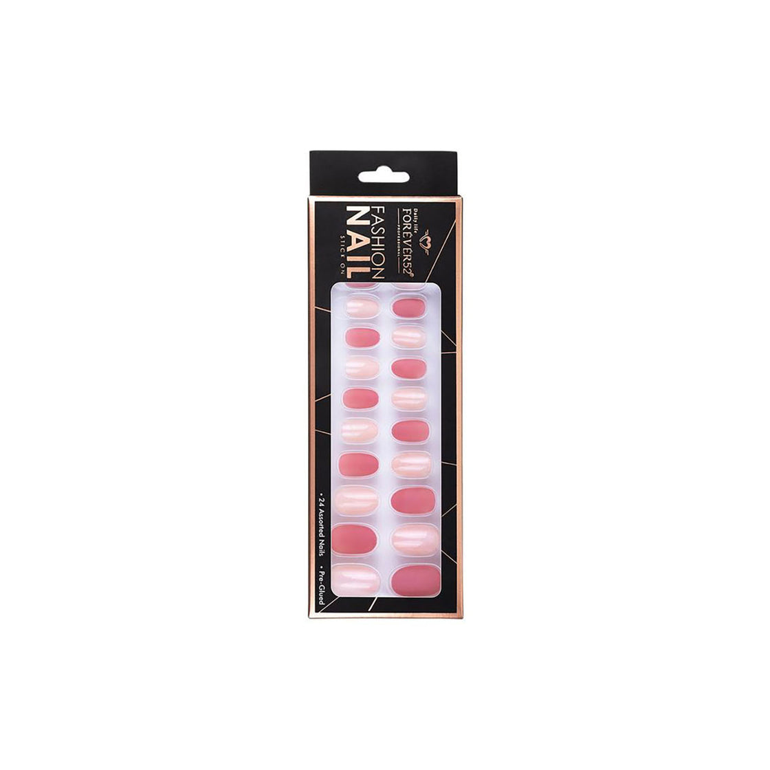 Daily Life Forever52 Fashion Nail Stick On - Ifn017 (24 Pieces)