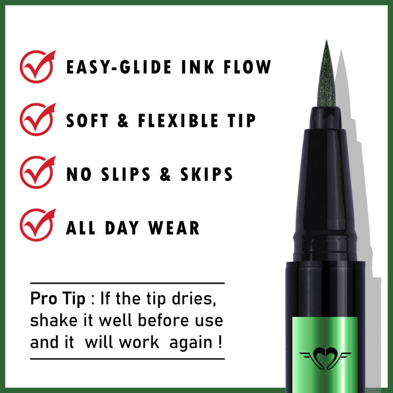 Daily Life Forever52 Glitz Waterproof Eyeliner - Aventurine (0.6Gm)-2