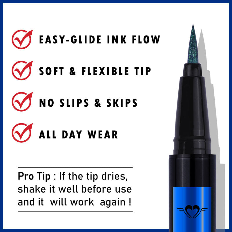 Daily Life Forever52 Glitz Waterproof Eyeliner - Sapphire (0.6Gm)-4