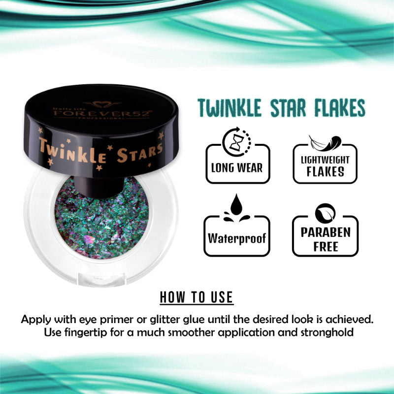Daily Life Forever52 Twinkle Star Flakes Eye Shadow - Tf001 (2.5Gm)-5