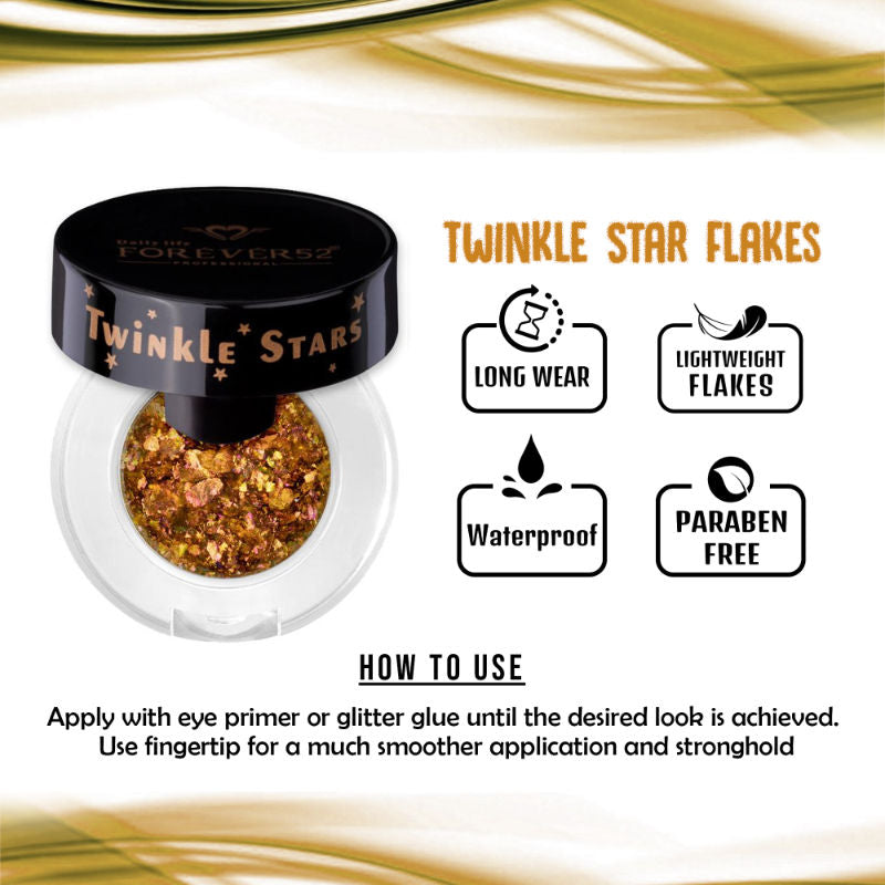Daily Life Forever52 Twinkle Star Flakes Eye Shadow - Tf002 (2.5Gm)-5