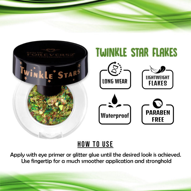 Daily Life Forever52 Twinkle Star Flakes Eye Shadow - Tf005 (2.5Gm)-5