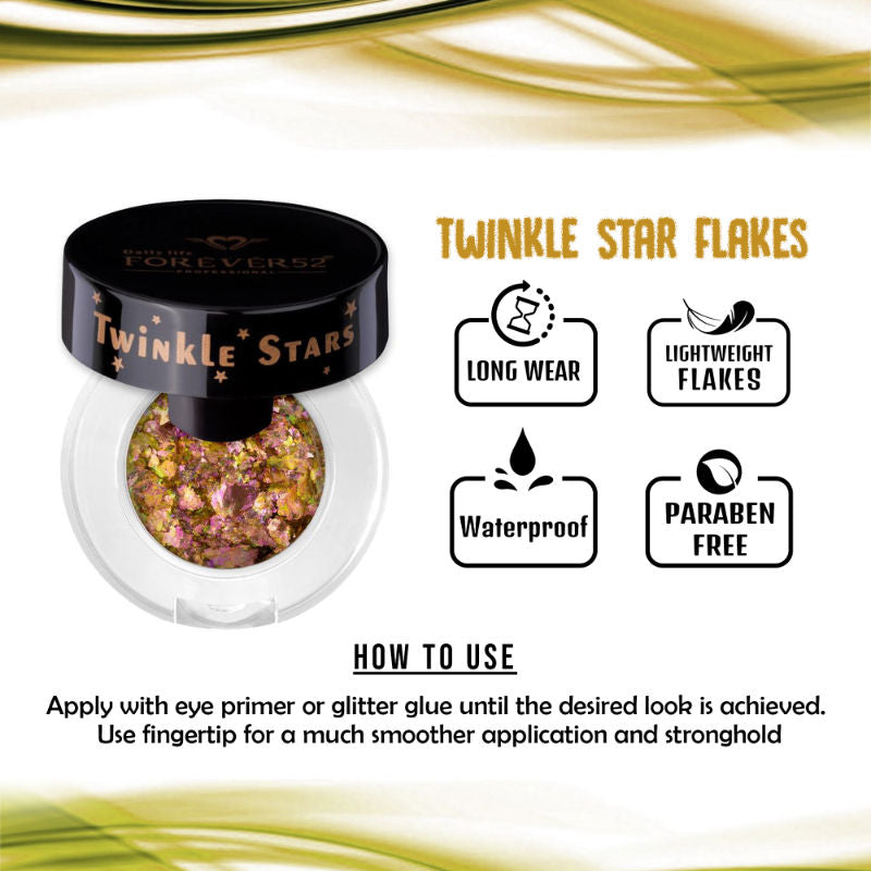 Daily Life Forever52 Twinkle Star Flakes Eye Shadow - Tf007 (2.5Gm)-5