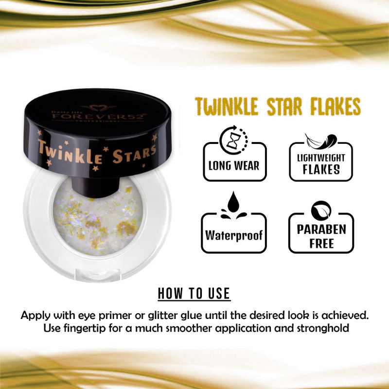 Daily Life Forever52 Twinkle Star Flakes Eye Shadow - Tf009 (2.5Gm)-5