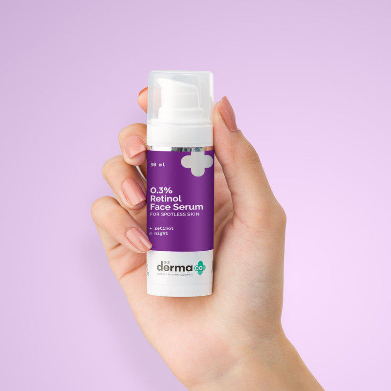 The Derma Co. 0.3% Retinol Face Serum For Spotless Skin (30Ml)-3