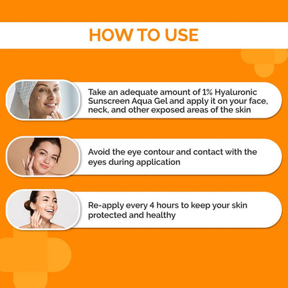 The Derma Co 1% Hyaluronic Sunscreen Aqua Gel With Spf 50 Pa++++ For Broad Spectrum (50 G)-7