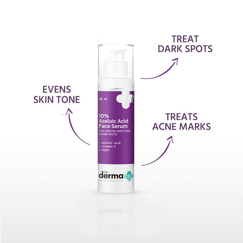 The Derma Co. 10% Azelaic Acid Face Serum For Uneven Skin Tone & Dark Spots (30Ml)-2
