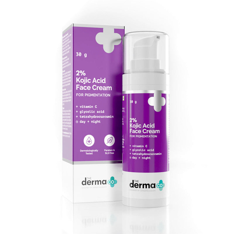 The Derma Co. 2% Kojic Acid Face Cream For Pigmentation (30G)-2