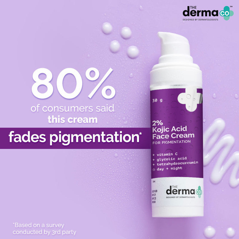 The Derma Co. 2% Kojic Acid Face Cream For Pigmentation (30G)-9
