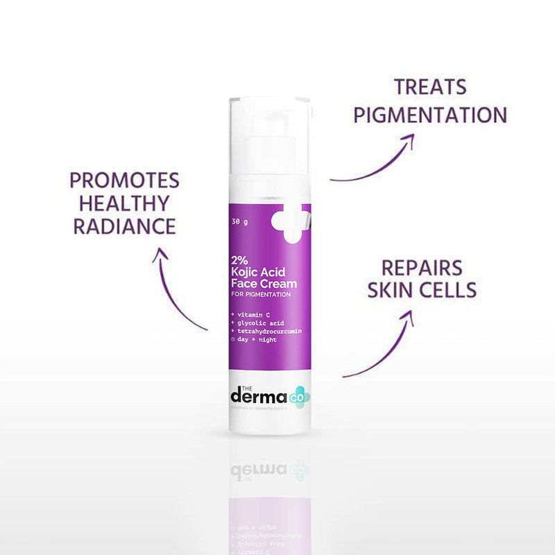 The Derma Co. 2% Kojic Acid Face Cream For Pigmentation (30G)-3