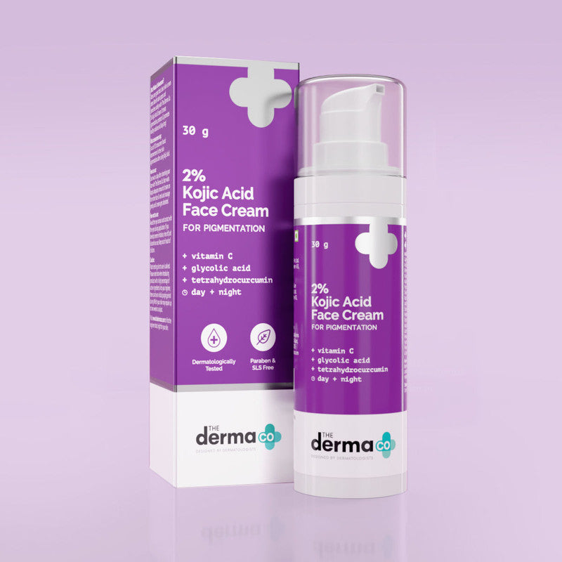 The Derma Co. 2% Kojic Acid Face Cream For Pigmentation (30G)-10