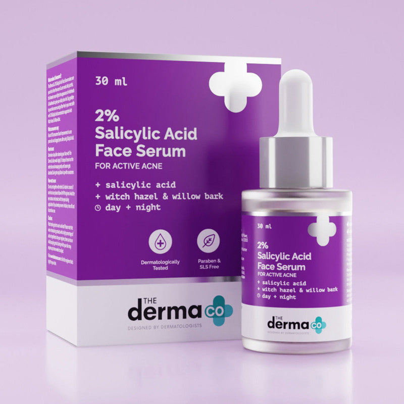 The Derma Co. 2% Salicylic Acid Face Serum For Active Acne (30Ml)-8