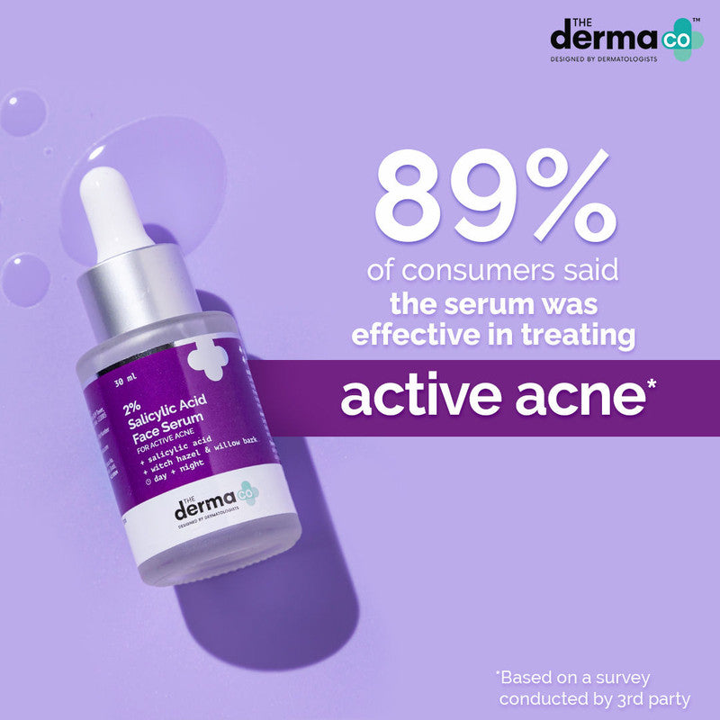The Derma Co. 2% Salicylic Acid Face Serum For Active Acne (30Ml)-9