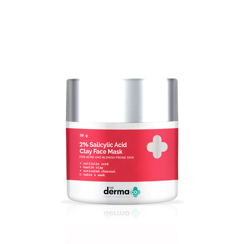 The Derma Co. 2% Salicylic Acid Mask For Acne & Blemish Prone Skin (50 G)