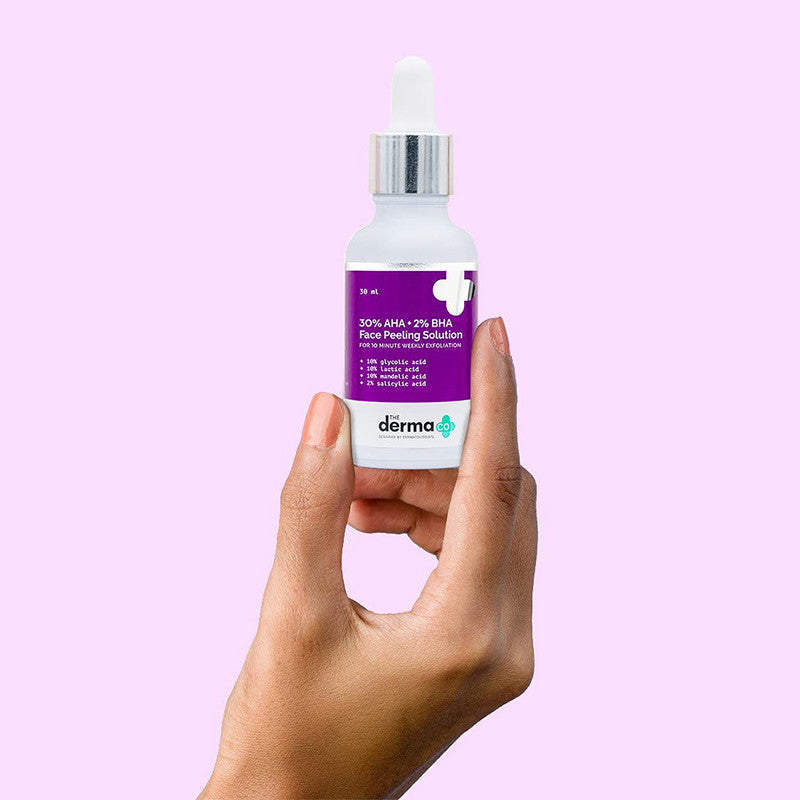The Derma Co. 30% Aha + 2% Bha Face Peeling Solution (30Ml)-4