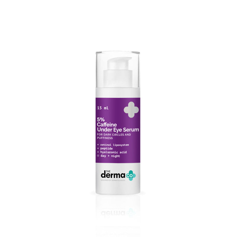 The Derma Co. 5% Caffeine Under Eye Serum For Dark Circles & Puffiness (15Ml)