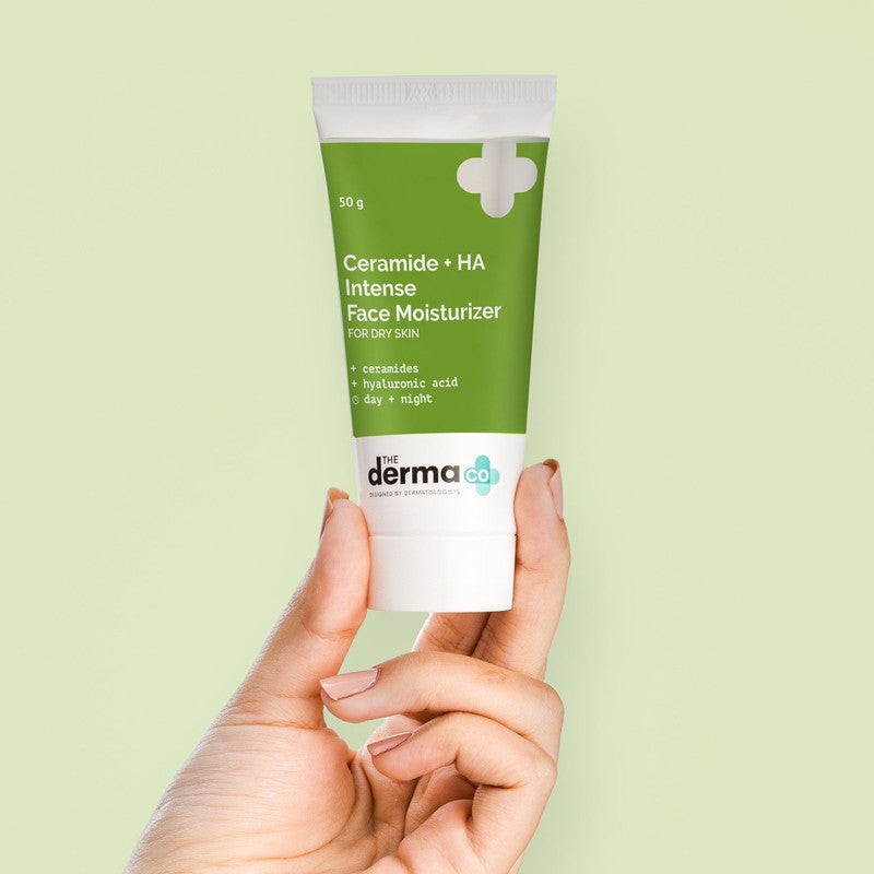 The Derma Co. Ceramide + Ha Intense Daily Face Moisturizer For Dry Skin (50Gm)-4