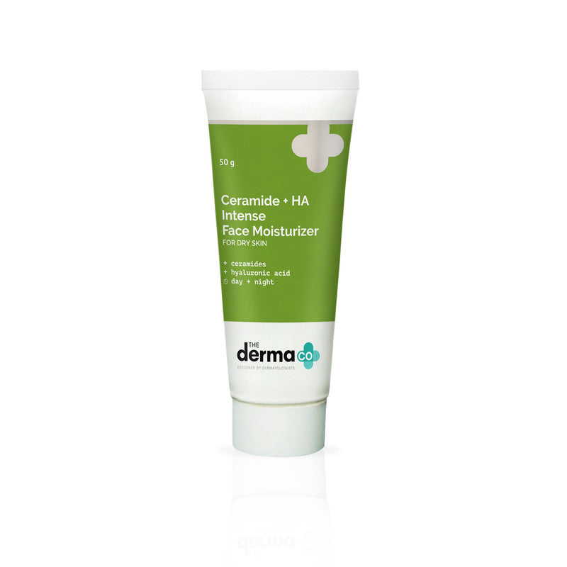 The Derma Co. Ceramide + Ha Intense Daily Face Moisturizer For Dry Skin (50Gm)
