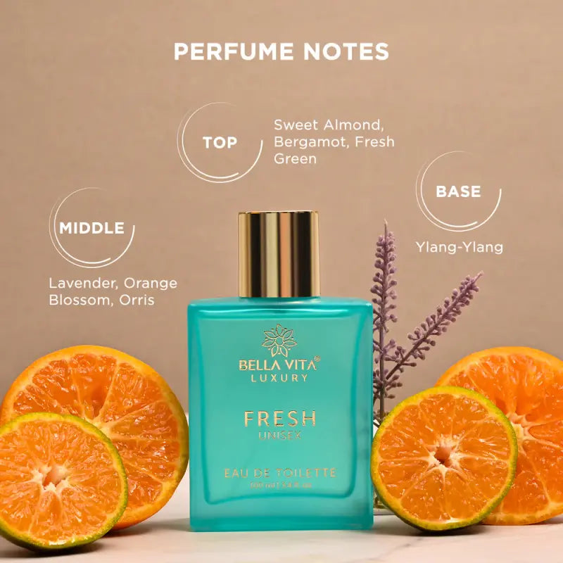 Bella Vita Fresh Unisex Perfume, 100Ml-4