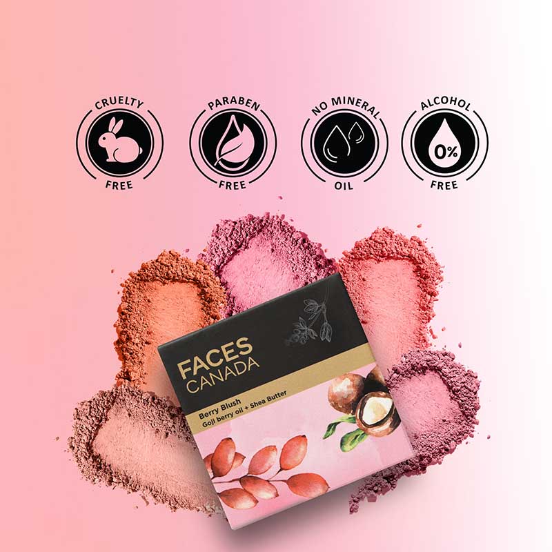 Faces Canada Berry Blush - (4Gm)-7