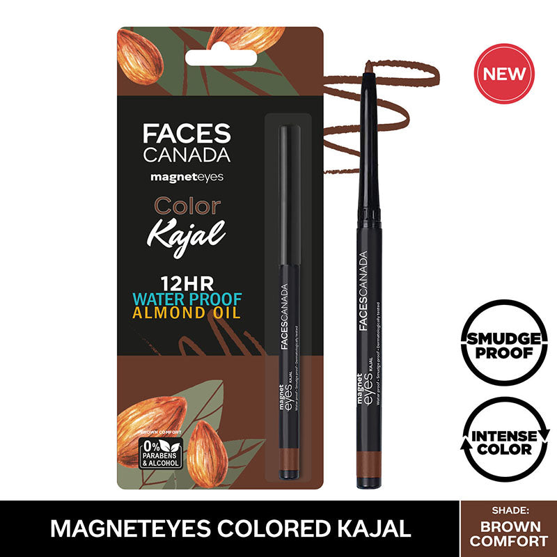 Faces Canada Magneteyes Kajal - Brown Comfort 03 (0.30G)