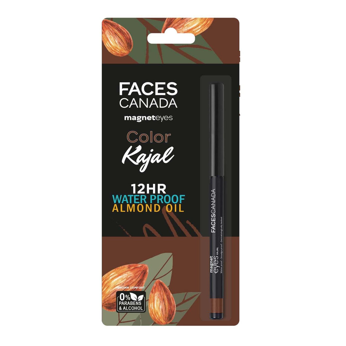 Faces Canada Magneteyes Kajal - Brown Comfort 03 (0.30G)-9