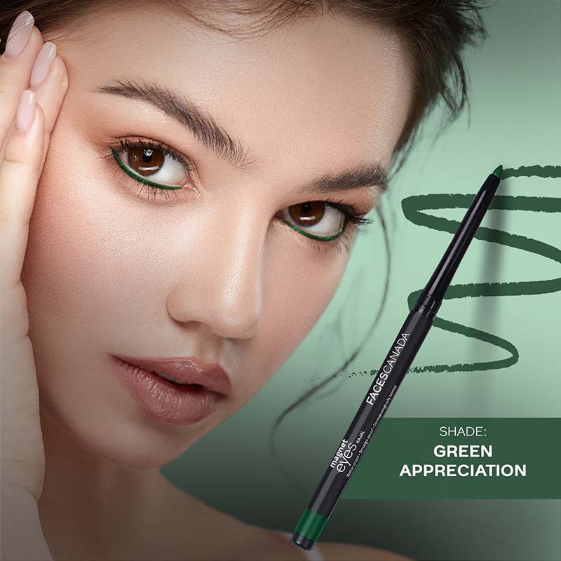 Faces Canada Magneteyes Kajal - Green Appreciation 02 (0.30G)-2