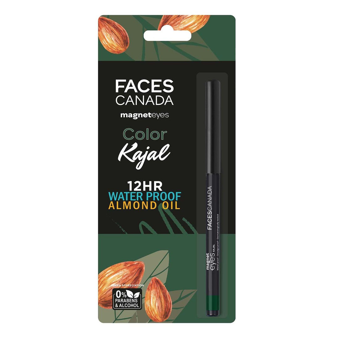 Faces Canada Magneteyes Kajal - Green Appreciation 02 (0.30G)-9