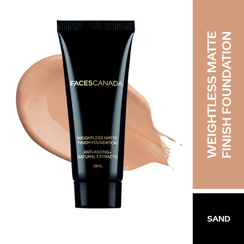 Faces Canada Mini Weightless Matte Finish Foundation - (18Ml)-10