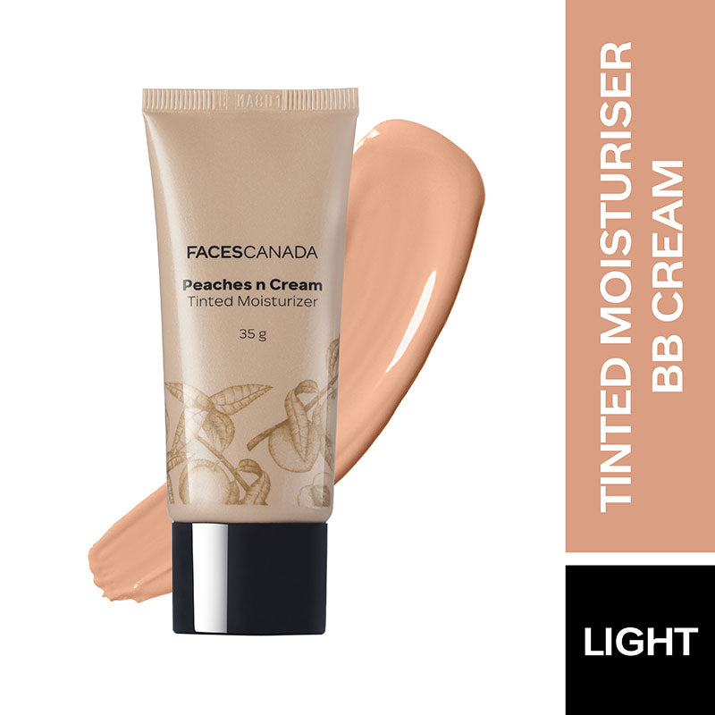 Faces Canada Peaches N Cream Tinted Moisturizer - Light 01 (35G)-6