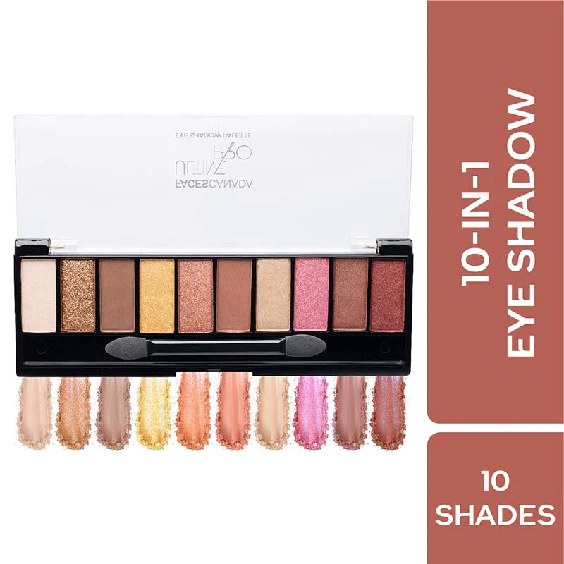 Faces Canada Ultime Pro Eye Shadow Palette - (10Gm)-10