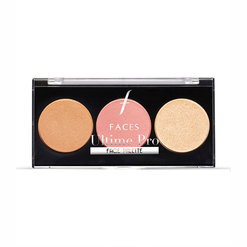 Faces Canada Ultime Pro Face Palette 3 In 1 - (12 Gm)