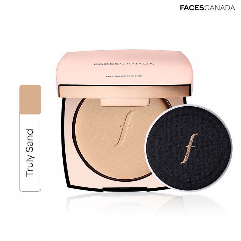 Faces Canada Ultime Pro Hd Matte Brilliance Pressed Powder - Total Beige 03 (8Gm)