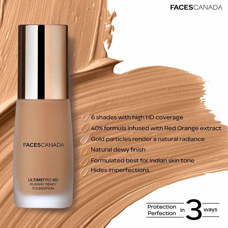 Faces Canada Ultime Pro Hd Runway Ready Foundation -30Ml-2