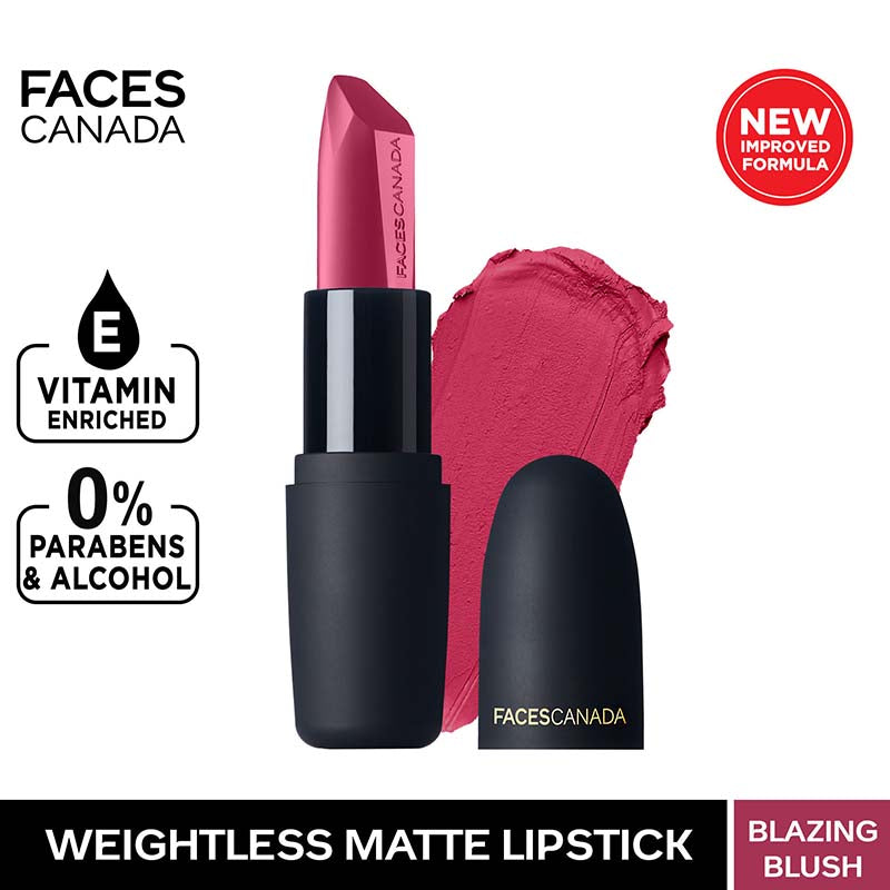 Faces Canada Weightless Matte Finish Lipstick (4.5Gm)