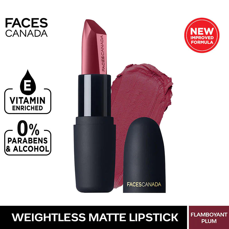 Faces Canada Weightless Matte Finish Lipstick (4.5Gm)-16