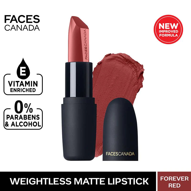 Faces Canada Weightless Matte Finish Lipstick (4.5Gm)-17