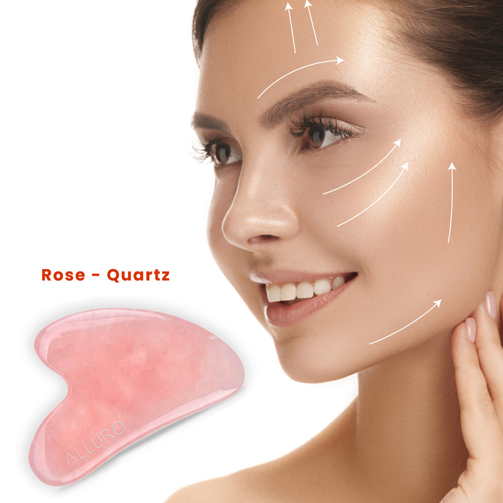 Allure Gua Sha Stone ( Rose Quartz )-3