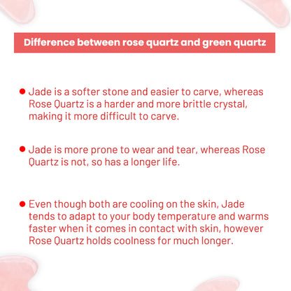 Allure Gua Sha Stone ( Rose Quartz )-2