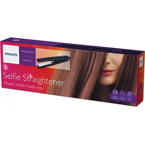Philips hair straightener sales with silk procare