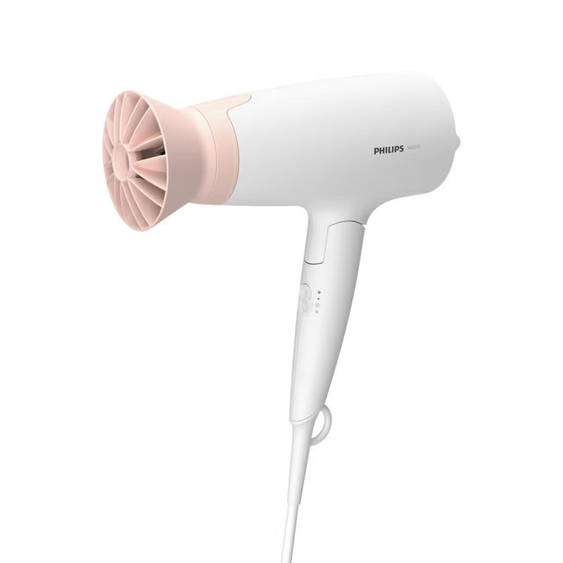 Philips Hair Dryer Bhd308 1600W Thermoprotect Airflower, 3 Heat & Speed Settings For Quick Drying