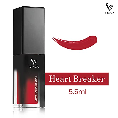 Vinca Matte Liquid Lipstick-Heart Breaker