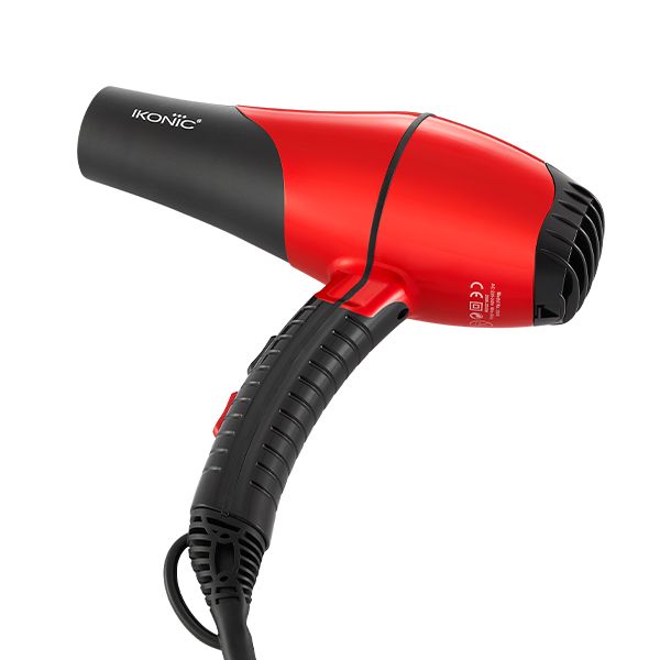 Ikonic 2200 Red & Black Hair Dryer-2