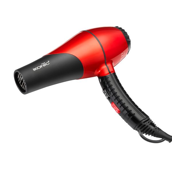 Ikonic 2200 Red & Black Hair Dryer-3