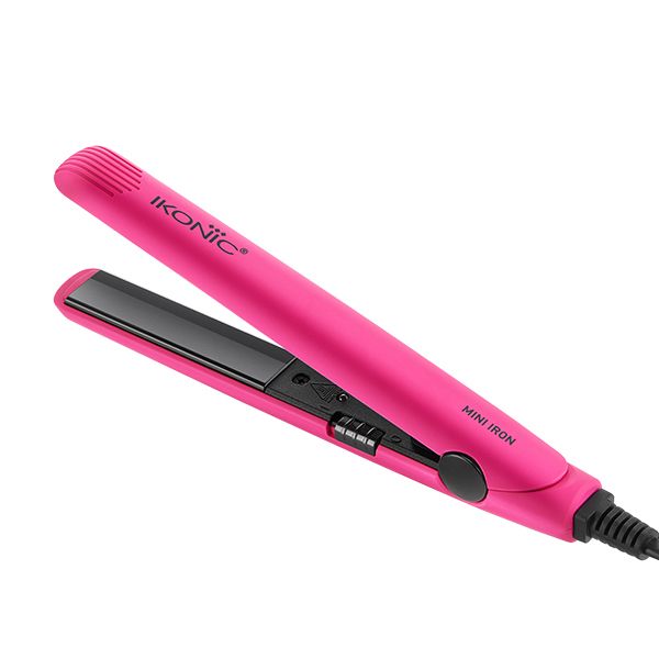 Ikonic Mini Hair Straightener Iron Pink-3